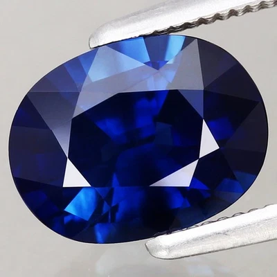 Ravishing Color!1.72ct Oval 8.25x6.25mm Natural Heated Blue Sapphire, Thailand💎 - Image 1 of 4