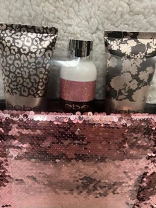 Bebe 3 Pc Gift Set Hand & Body Lotion Chocolate Strawberry, Vanilla Swirl, Carm - Picture 1 of 9