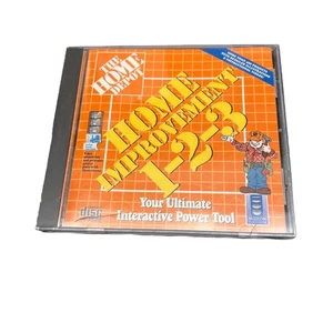 Home Improvement 1-2-3 PC CD-ROM V1.0 Multicom 1995 Home Depot - Picture 1 of 4
