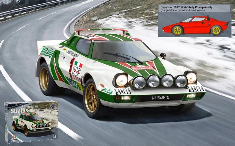 LANCIA STRATOS HF 1974 KIT 1:24 - Immagine 1 di 1