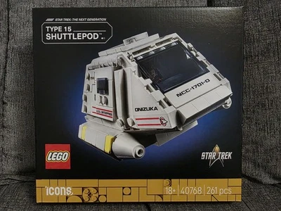 LEGO Star Trek Type-15 Shuttle Pod 40768 - Brand New & Sealed In Hand Fast Post - Image 1 of 4