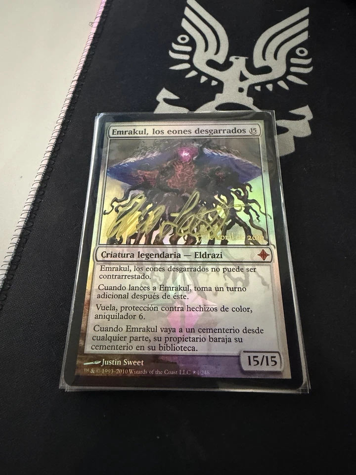 Emrakul, the Aeons Torn -Foil  MTG Promos: Prerelease Cards Signed - Image 1 of 1