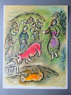 Marc Chagall - Odysse, Granolithogrfie, 1989 - Bild 1 von 4