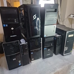 Huge Joblot Desktop Computers Gaming PC Business PC Intel AMD UNTESTED SPARES - Afbeelding 1 van 14