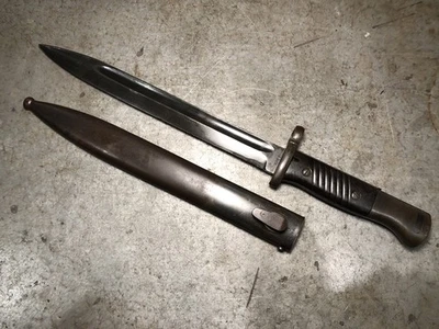 ISRAELI Ex-GERMAN Model 1949 Knife Bayonet Made During WW2, Modified After - image 1 of 4