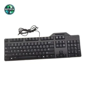 DELL KB813 SMARTCARD WIRED USB KEYBOARD 💻 | CLEANED & TESTED | WORKS... - Picture 1 of 2