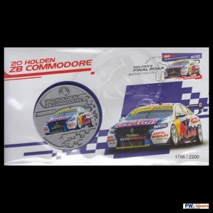 2021 Holden's Final Roar ZB Commodore Philatelic Medallion Cover (PNC) - Bild 1 von 1
