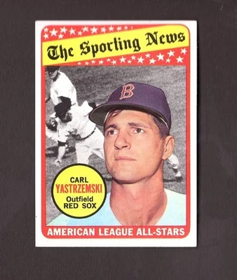 1969 Topps # 425 Carl Yastrzemski All-Star EX+ cond Boston Red Sox FREE SHIPPING - Image 1 of 2
