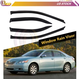 Window Visor Vent Sun Rain Shades Guards Deflectors For 2002-2006 Toyota Camry - Picture 1 of 12