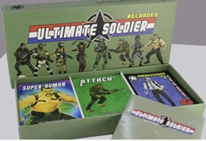 ULTIMATE SOLDIER Card Game RELORDED New in Sealed Box - Picture 1 of 9
