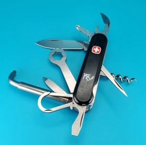 WENGER SHREDDER SCHWEIZER ARMEEMESSER MULTITOOL! 85MM SNOWBOARDING! SCHWARZ! - Bild 1 von 8