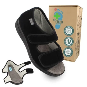 Verbandschuhe Damen Herren Gr. 36-47 Diabetiker Sandalen Klettverschluss Florenz - Bild 1 von 12