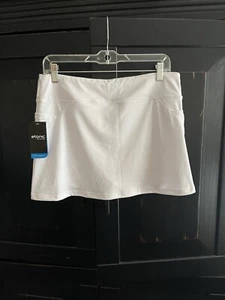 ETONIC Athletic Sport Golf Tennis Pickleball White Skort | Flattering Fit | NWT - Picture 1 of 12