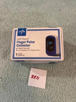 MEDLINE SOFT TOUCH FINGER PULSE OXIMETER # HCSM70S (New in Box)