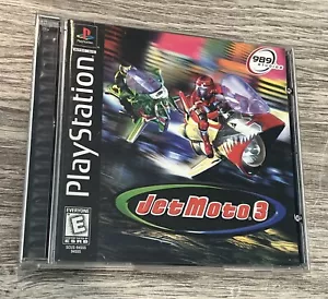 Jet Moto 3 (Sony PlayStation 1 PS1, 1999) CIB Complete w/Manual - FREE SHIP! - Picture 1 of 3