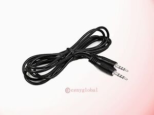 Global Double Ended 3.5mm Jack Lead Cable Audio/Video Cord for Ipod MP3 Player