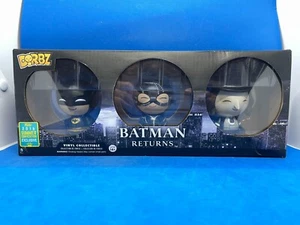 Funko Dorbz Batman Returns Catwoman Penguin paquete de 3 SDCC SCE 2016 - Imagen 1 de 5