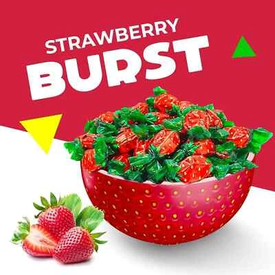 Strawberry Filled Classic Bon Bons, Bulk & Delicious Hard Candy (4 Pound) Deals - Image 1 of 4