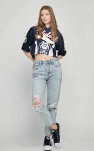 Women's Hidden High Waist Distressed Jeans Size 26 Med Strait MSRP $110 50% OFF! - Picture 1 of 12