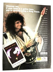 REVISTA AFINADORES DE GUITARRA QUEEN/BRIAN MAY/2002 KORG GT-12 ANUNCIO IMPRESO - Imagen 1 de 1