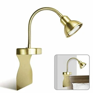 Solfres Innovative Design Headboard Reading Light. No Drilling. Golden Reading L - Picture 1 of 7