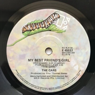 My Best Friend's Girl - The Cars (1978 Australia) - Image 1 of 2