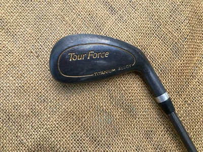 Spalding TOUR FORCE Ti 16° Driving Iron ⛳ SYNCHRO-FLEX Graphite Medium Firm - Image 1 of 4