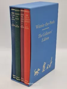 Winnie the Pooh Collector's Edition (4v) - AA Milne - Folio Society - 1999 - VGC - Picture 1 of 24