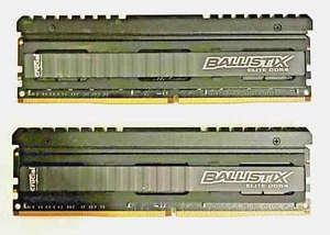 Crucial Ballistix BLE8G4D26AFEA.16FBD 16GB DDR4-2666MHZ RAM (2x8) 16GB - Picture 1 of 2