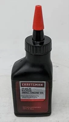Aceite de motor de recortadora de 4 ciclos MTD 737-04318 HD SAE 30 3,04 oz - reemplaza Craftsman a Foto 1 de 3