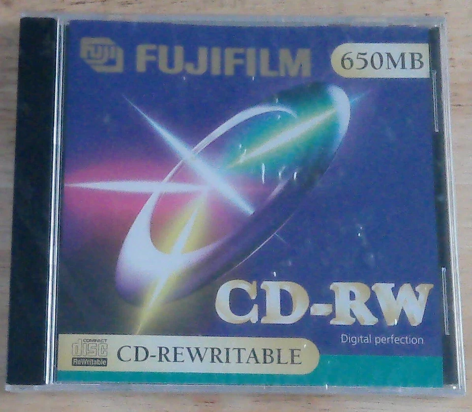 Fujifilm - CD-RW - 650 MB - neu - ovp - Bild 1 von 1