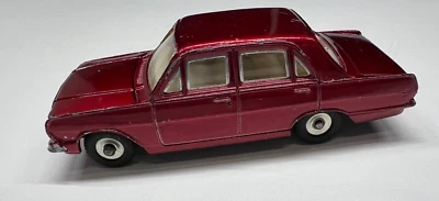 Dinky Toys 151 Vauxhall Victory 101 Burgandy All Original - Image 1 of 4