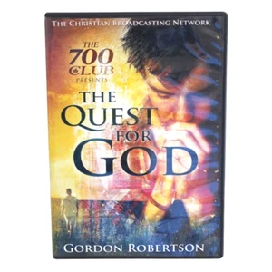 The Quest for God By Gordon Robertson DVD The Christian Broadcasting Network - Imagen 1 de 5