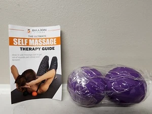 5billion fitness Double Lacrosse Massage ball - Purple - Picture 1 of 2