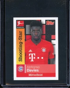 2019 Topps Bundesliga ALPHONSO DAVIES rookie rc sticker #220 CANADA - Picture 1 of 2