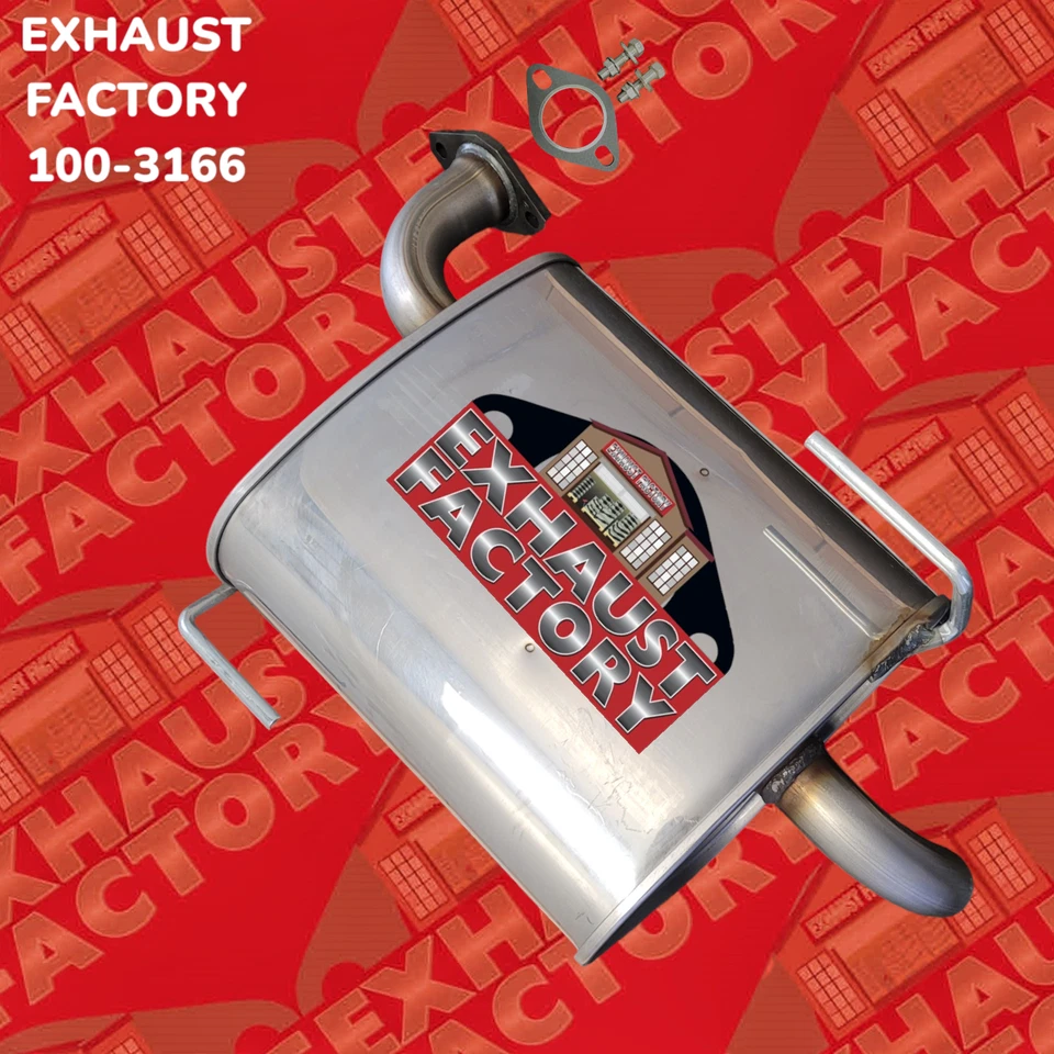 2010-2019 SUBARU OUTBACK 2.5L ENG REAR MUFFLER ASSEMBLY STAINLESS STEEL - Image 1 of 1