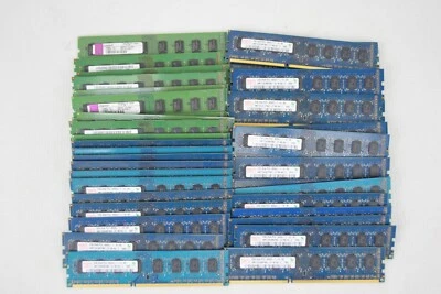 Samsung PC3-8500U Hynix 2GB 2Rx8 DDR3 Desktop Ram 40 Sticks (80GB) - Image 1 of 3