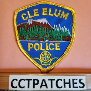 CLEELUM, WASHINGTON POLIZEI (KLEIN) SCHULTERAUFNÄHER WA - Bild 1 von 2