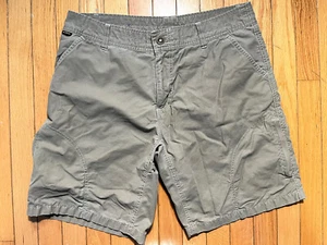Pantalones cortos Kuhl para hombre talla 34 beige bronceado exterior 9"" entrepierna - Imagen 1 de 3
