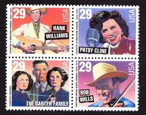 Scott #2774a (2771- 74) Country & Western Block of 4 Stamps - MNH - Picture 1 of 1