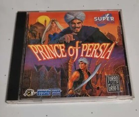 Prince Of Persia Turbografx CD Untested