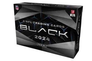 2024 Panini Black Football HOBBY BOX FACTORY SEALED - Picture 1 of 1