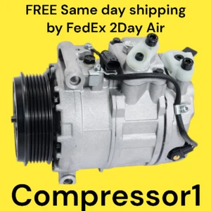 Compresor de aire acondicionado 2007-2011 Mercedes S550, 2008-2011 S450, 2007 2008 2009 CL550 - Imagen 1 de 2
