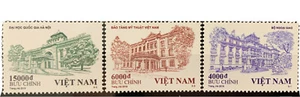 HERMOSO EDIFICIO/ESTRUCTURA VIETNAM 2019, MNH, PERFORADO - Imagen 1 de 1