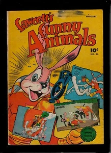 FAWCETT'S FUNNY ANIMALS #46 1947 FAWCETT GOLDEN AGE  HOPPY CAPTAIN MARVEL BUNNY - Picture 1 of 2