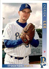 1998 Stockton Ports Grandstand 15 Derek Lee Fort Worth Texas TX NM Baseball Card