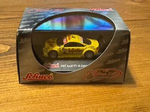 Schuco HO Edition 1:87 Metal Collectable Yellow ABT Audi TT-R 2002 Die-Cast Car - Picture 1 of 11
