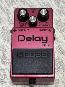 Boss DM-2 Delay Guitar Effects Pedal Made in Japan Late Model Used Tested JAPAN - Picture 1 of 4