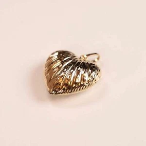 14 Karat Yellow Gold Heart Pendant - 108411 - Picture 1 of 1