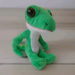 Geico Insurance GECKO 6" Plush Promo Doll Lizard Stuffed Animal Toy Commercial - Picture 1 of 12